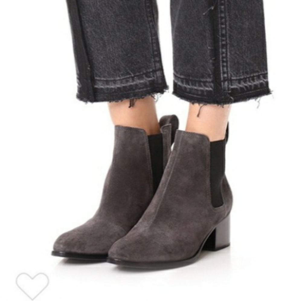Rag and Bone Asphalt Grey Bootie